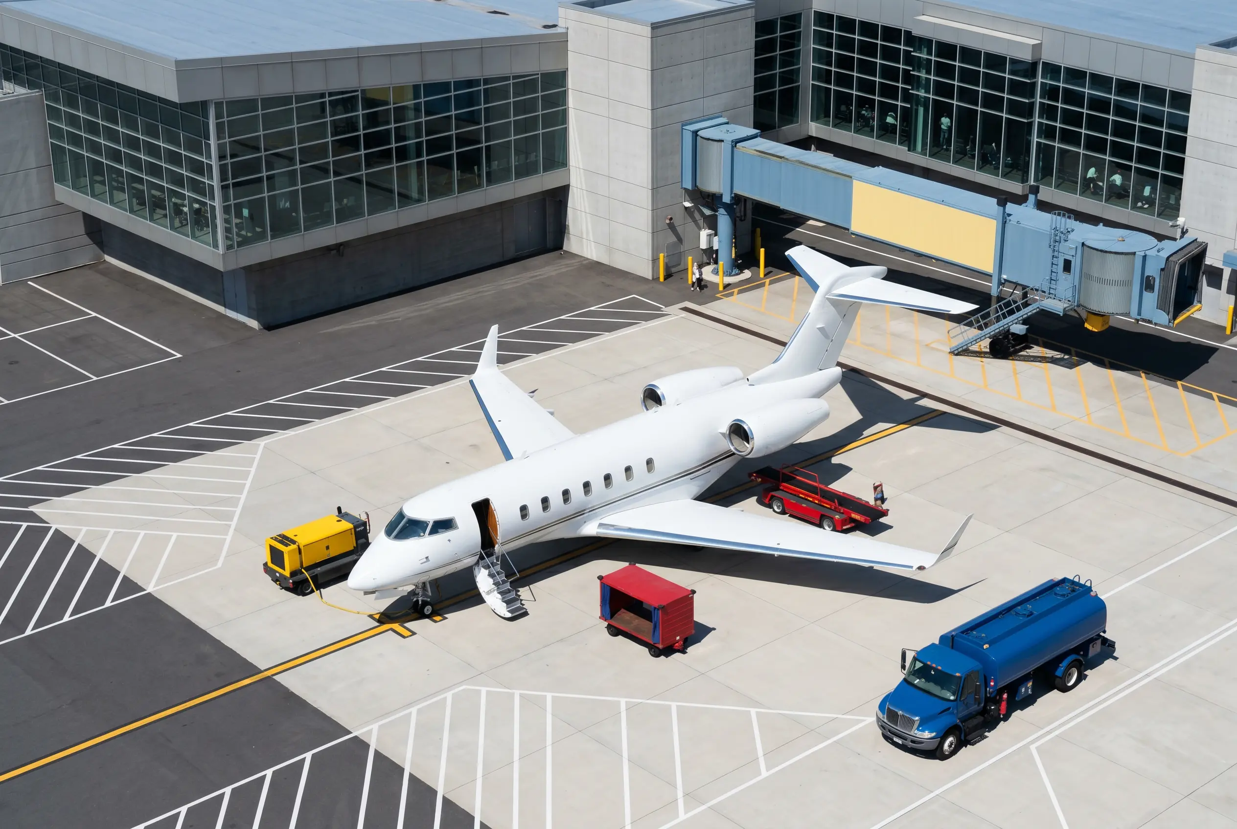 Challenger 300 Bombardier Challenger 300 on a South Florida ramp before a Miami to New York flight