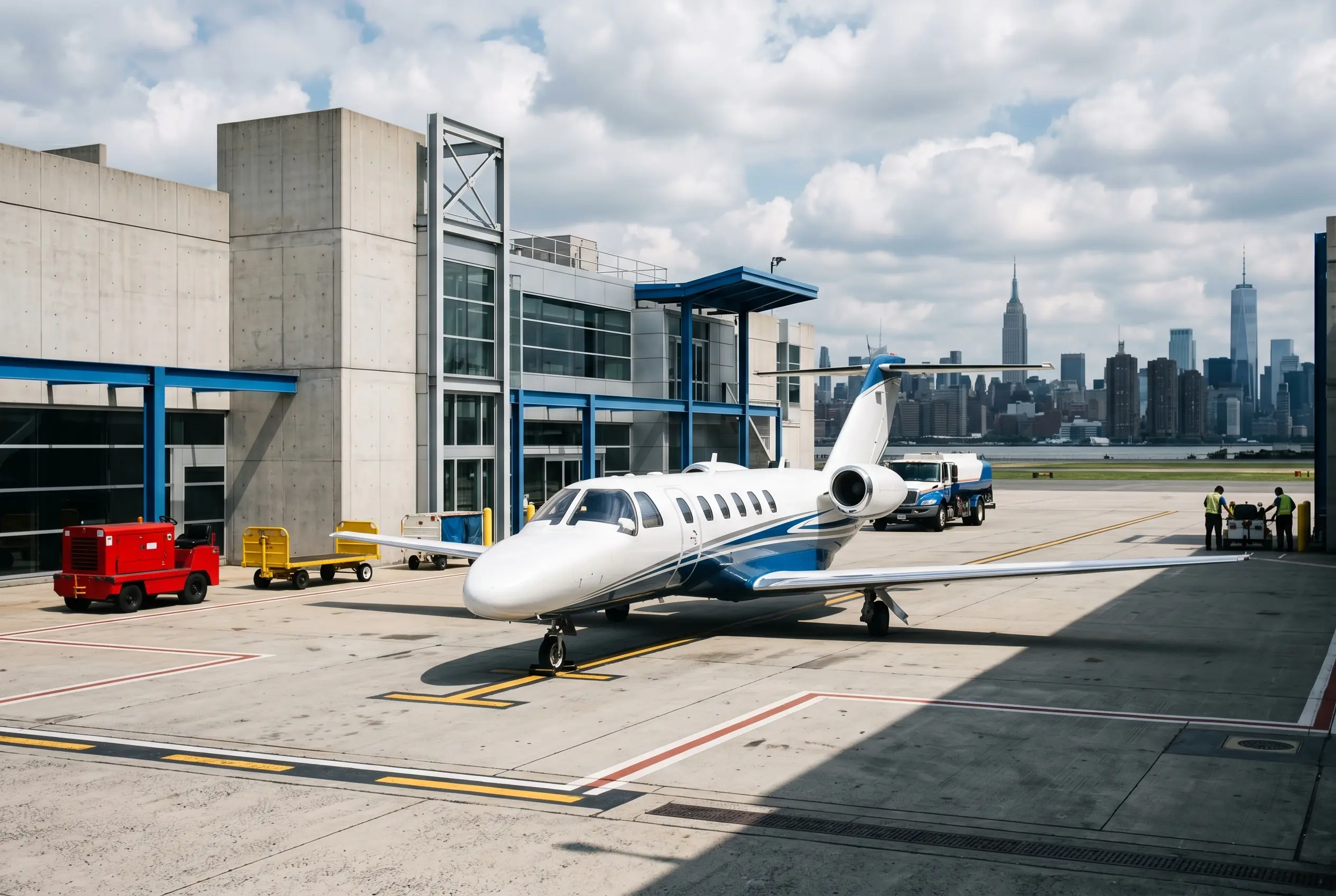 Citation CJ3+ Cessna Citation CJ3+ on a South Florida ramp before a Miami to New York flight