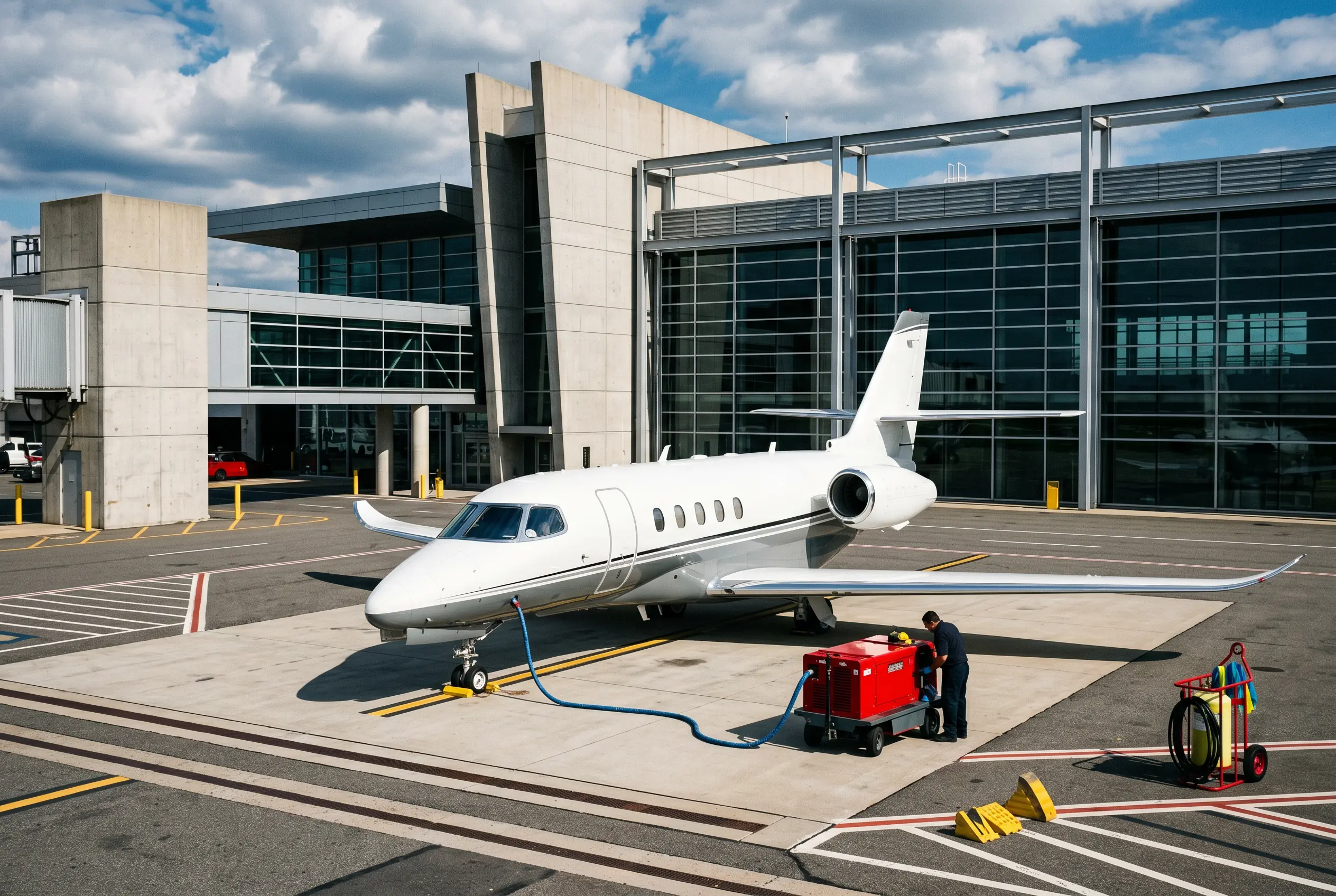 Citation Latitude Cessna Citation Latitude on a South Florida ramp before a Miami to New York flight