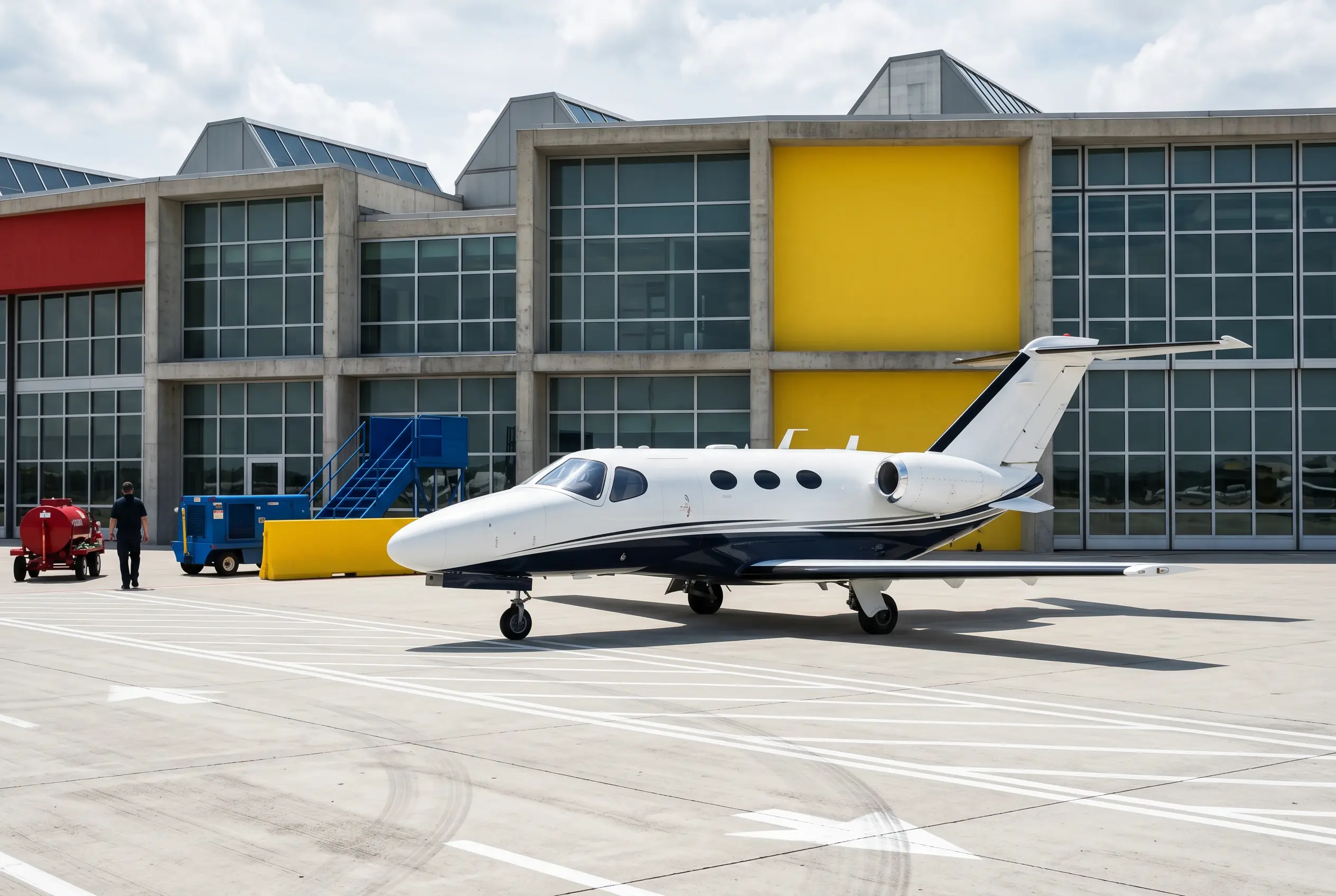 Citation Mustang Cessna Citation Mustang on a South Florida ramp before a Miami to New York flight