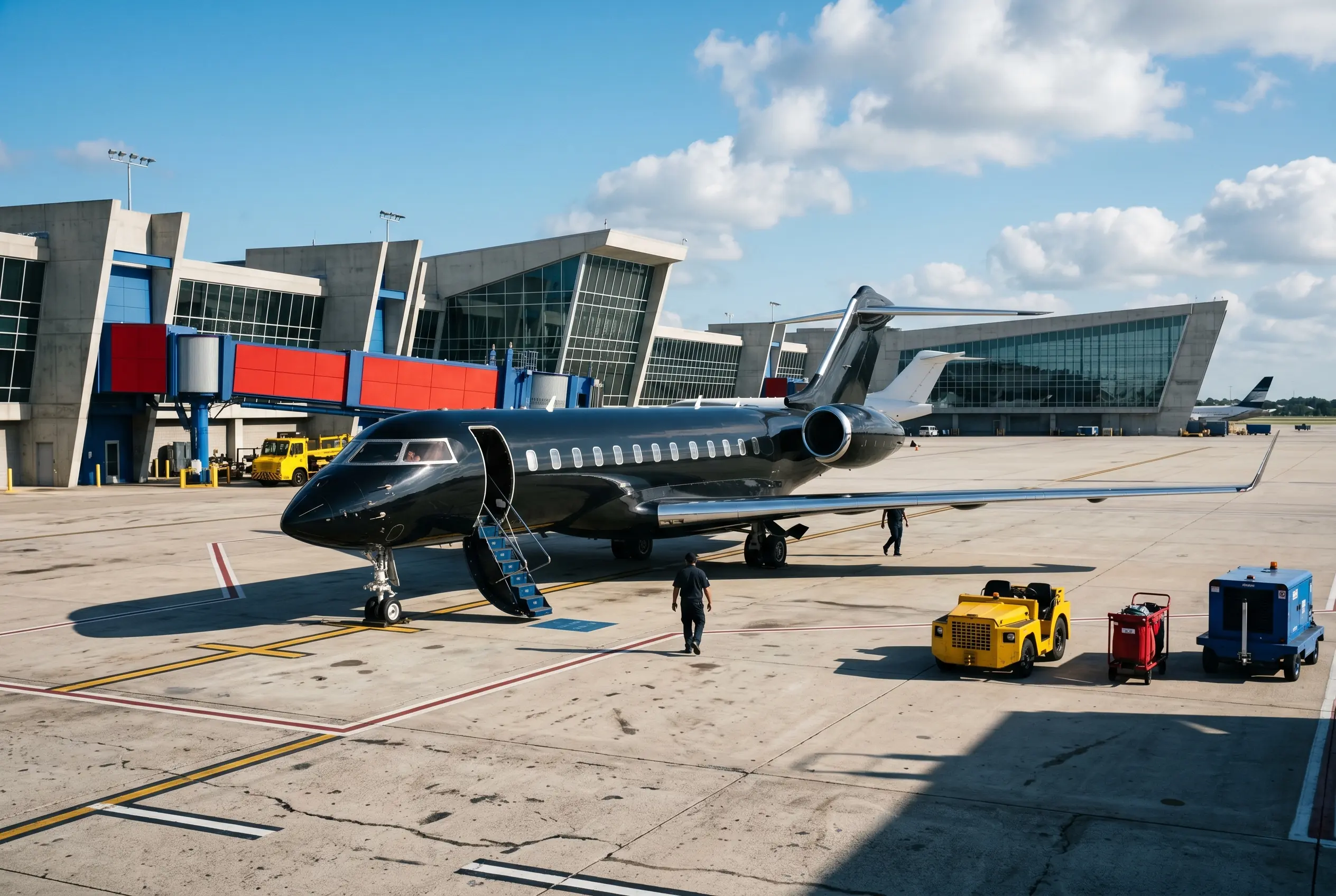 Global 6000 Bombardier Global 6000 on a South Florida ramp before a Miami to New York flight