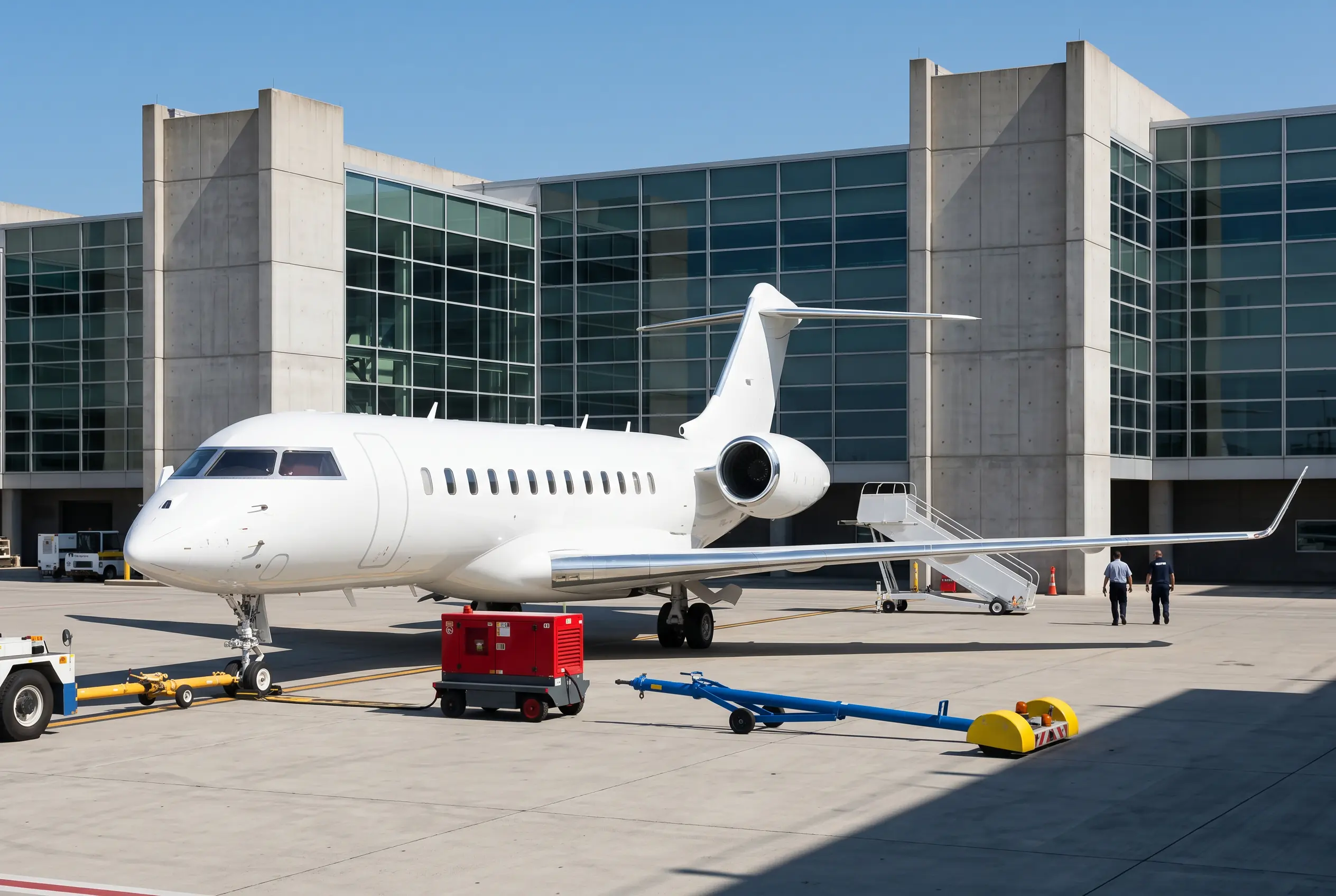 Global 7500 Bombardier Global 7500 on a South Florida ramp before a Miami to New York flight
