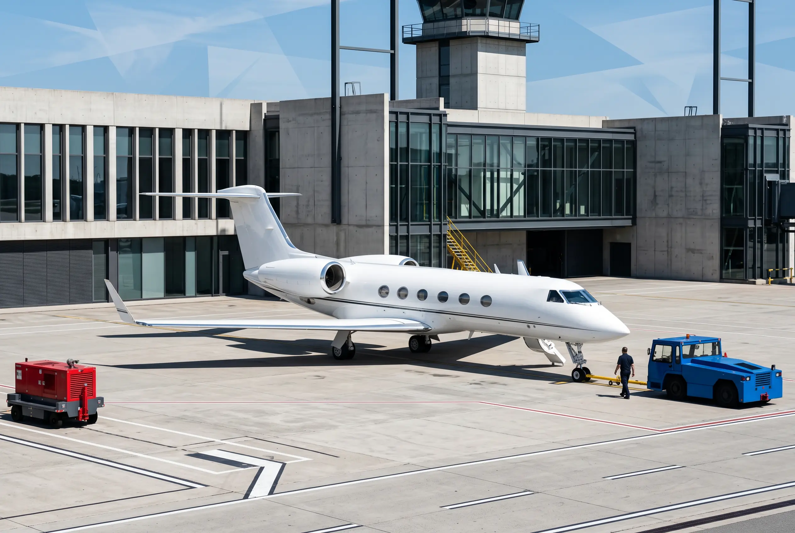 G450 Gulfstream G450 on a South Florida ramp before a Miami to New York flight