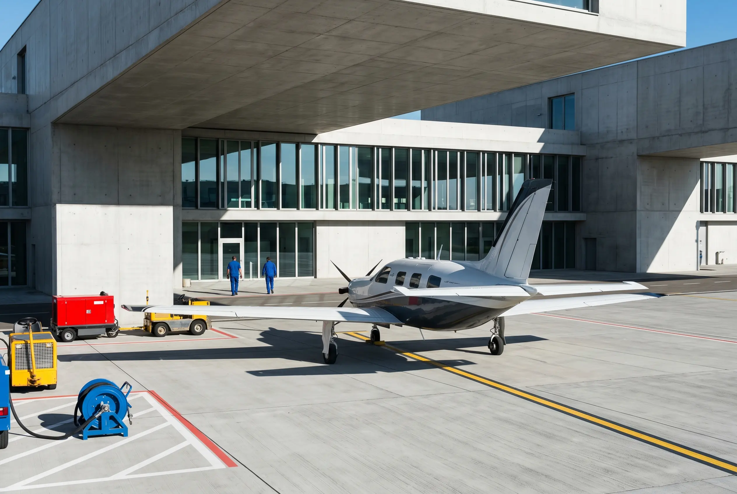 M600/SLS Piper M600/SLS on a South Florida ramp before a Miami to New York flight