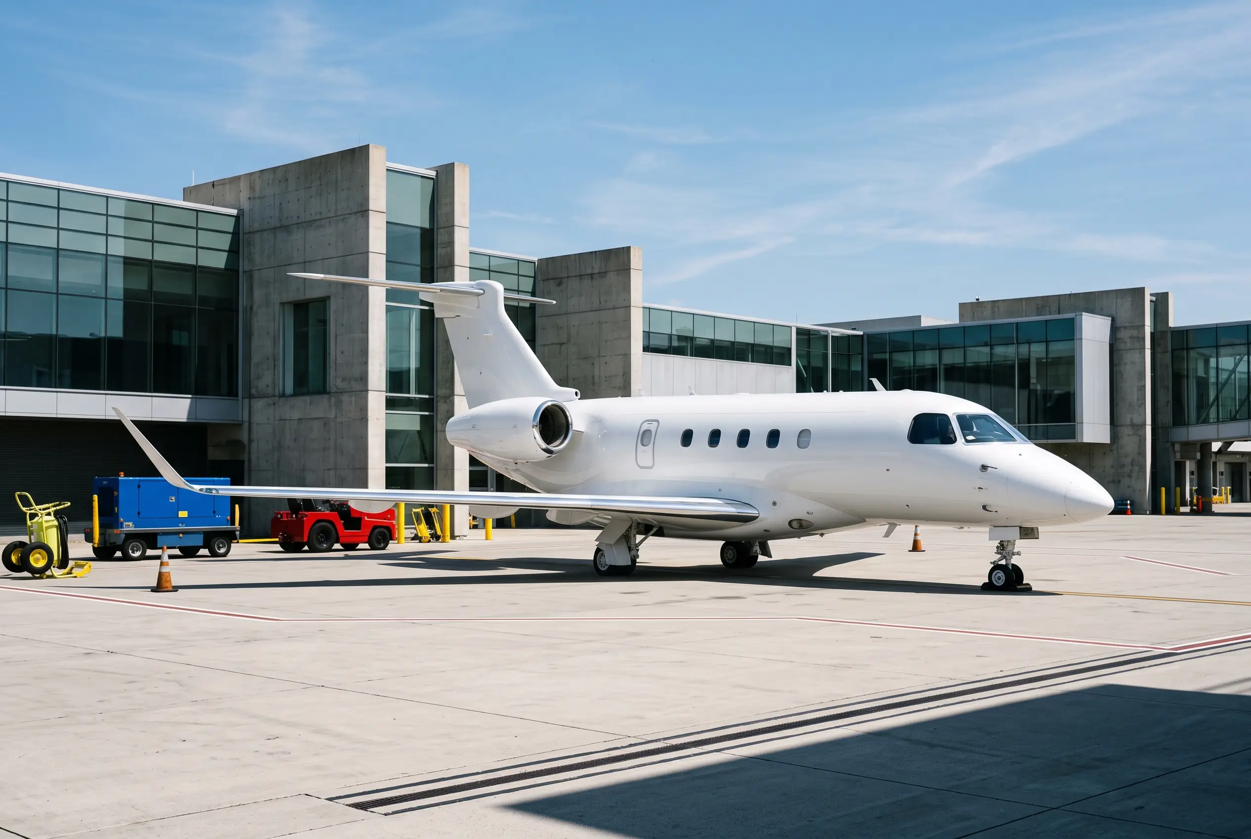 Praetor 600 Embraer Praetor 600 on a South Florida ramp before a Miami to New York flight